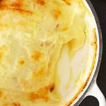 Chantilly Potatoes with a Parmesan Crust