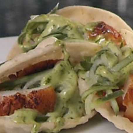 Scallop Fish Tacos