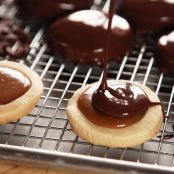 Chocolate-Covered Caramel-Filled Shortbread Cookies (A.K.A. Homemade Twix)