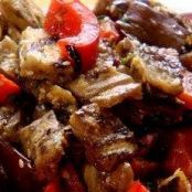 Roasted Pepper and Eggplant Salad