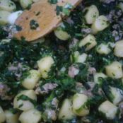 Gnocchi with Sausage & Broccoli Rabe