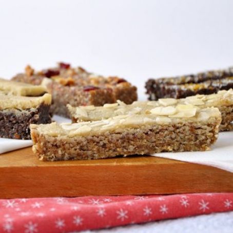 bars - Marizpan no-bake bars