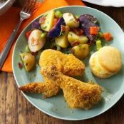 Southern-Style Oven-Fried Chicken Recipe