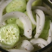 Cucumber and Onion Salad