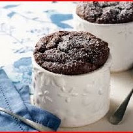 Chocolate Soufflés for Two