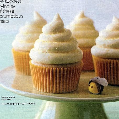 Lemon-Honey  Cupcakes
