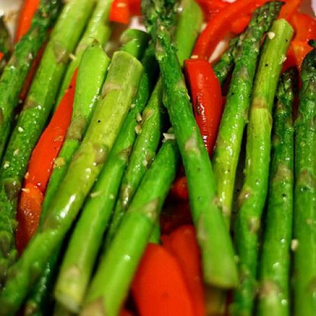 Asparagus & Peppers