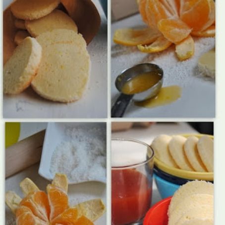 Orange cream cheese cookies