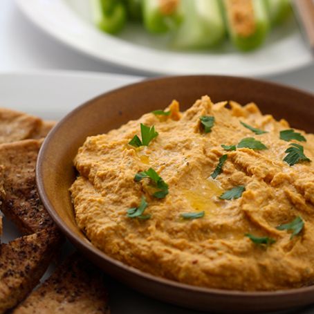 Roasted Red Pepper Hummus