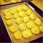 Burgundian Gougères