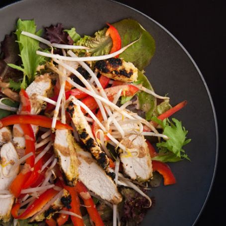 Tangy Grilled Thai Chicken Salad