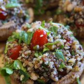 Portobello: Sassy Stuffed Portobello Mushrooms