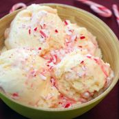 Peppermint Marshmallow Ice Cream