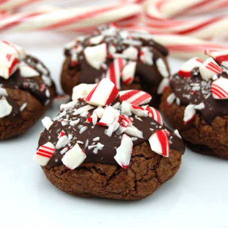 Double Chocolate Peppermint Cookies