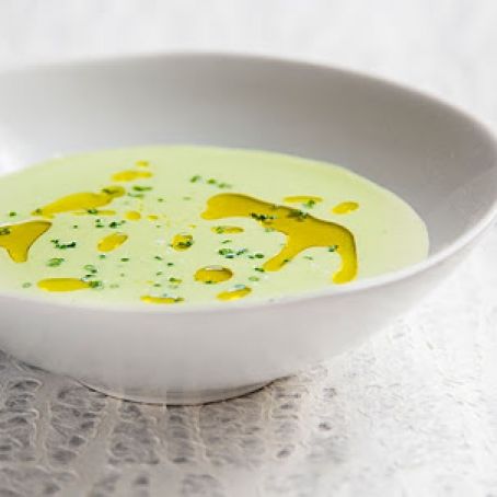 Green Grape & Cucumber Gazpacho