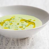 Green Grape & Cucumber Gazpacho