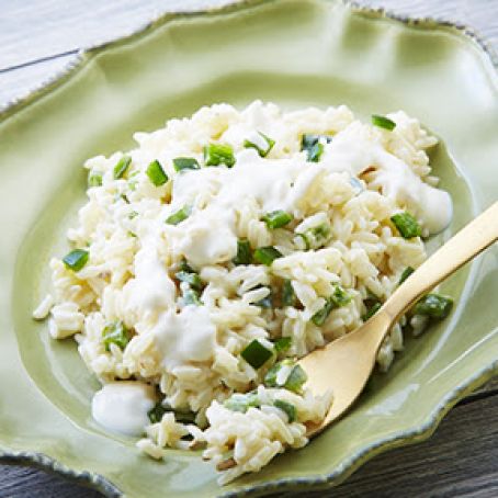 ARROZ CON REQUESÓN Y RAJAS