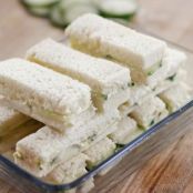 Cucumber Finger Sandwiches