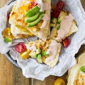 GREEN CHILE TURKEY QUESADILLAS