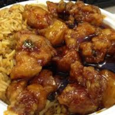 Pineapple Chicken with Sweet and Sour Sauce