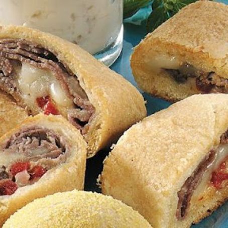 Beef and Cheese Cresent Snacks