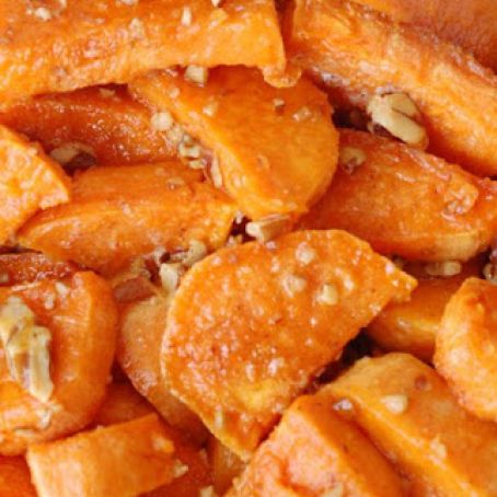 Butter-Pecan Sweet Potatoes