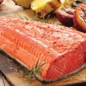 Cedar Planked Verlasso Salmon