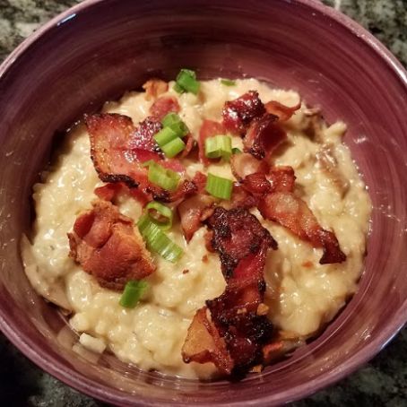 Porcini Risotto with Serrano Ham
