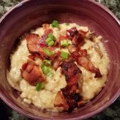 Porcini Risotto with Serrano Ham