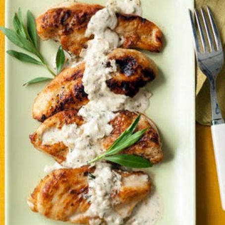 Chicken with Creamy Mustard Sauce