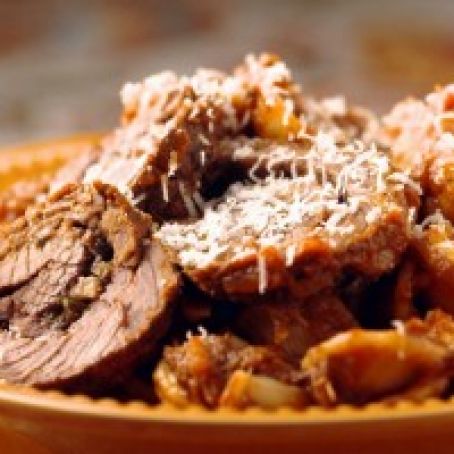 Orecchiette al Ragu di Braciole (Pasta with Beef Ragu and Braciole)