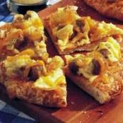 Sausage and Egg Breakfast Pizza