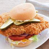 Hoosier Pork Tenderloin Sandwich