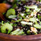 WILD RICE SALAD w/CELERY & WALNUTS