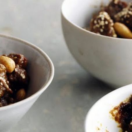 LAMB TANGINE w/PRUNES & CINNAMON