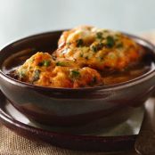 Chili Chicken Soup with Cilantro Dumplings