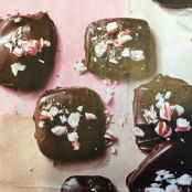 Chocolate Peppermint Shortbreads