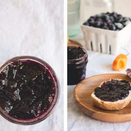 Small-Batch Blueberry Habanero Jam