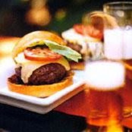 GORGONZOLA CHEESEBURGERS w/PANCETTA