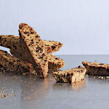 Coconut Chocolate Almond Biscotti