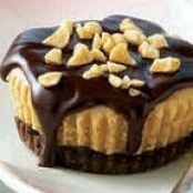 Mini Peanut Butter Cheesecakes