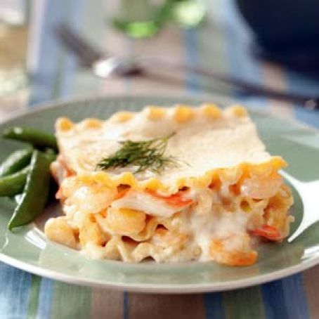 Seafood Lasagna Recipe
