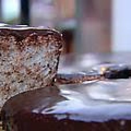 Black and White Angel Food Cake