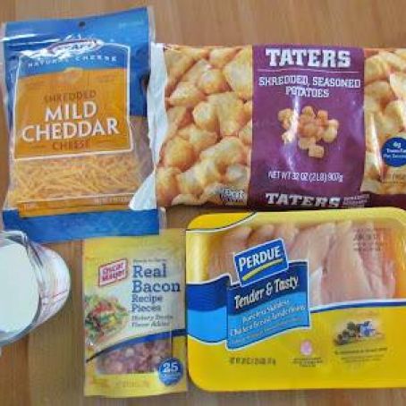 Cheesy Crockpot Chicken, Pork, Beef Tip, or Polish Sausage Dinner