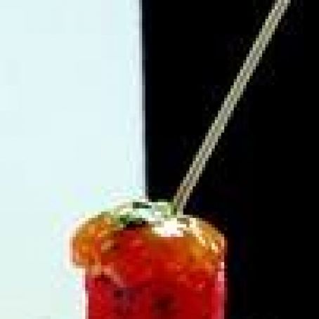 Watermelon and Tomato Seed Kebab