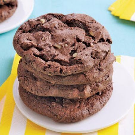 Cake Mix Chocolate-Mint Cookies