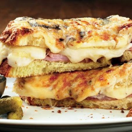 Mushroom Croque-Monsieur