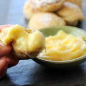 Aebleskiver with Lemon Curd