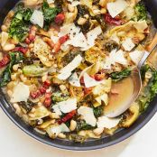CANNELLINI****Escarole & White Bean Skillet with Bacon & Artichokes