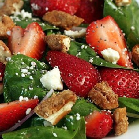 Spinich Strawberry Salad